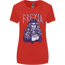 Freyja Norse Goddess Viking Valhalla Womens Wider Cut T-Shirt Red