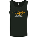 Friday My Second Favorite F Word Mens Vest Tank Top Black