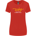 Friday My Second Favorite F Word Womens Wider Cut T-Shirt Red