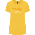 Friday My Second Favorite F Word Womens Wider Cut T-Shirt Yellow