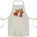 Frog Hand Scrunching Material Cotton Apron 100% Organic Natural