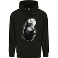 Full Moon Wolf Werewolves Wolves Childrens Kids Hoodie Black