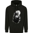 Full Moon Wolf Werewolves Wolves Mens Hoodie Black