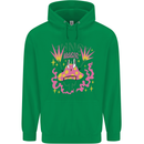 Fungi Magic Mushrooms Trippy LSD Childrens Kids Hoodie Irish Green