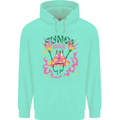Fungi Magic Mushrooms Trippy LSD Childrens Kids Hoodie Peppermint