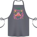 Fungi Magic Mushrooms Trippy LSD Cotton Apron 100% Organic Steel