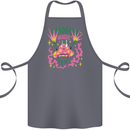 Fungi Magic Mushrooms Trippy LSD Cotton Apron 100% Organic Steel