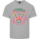 Fungi Magic Mushrooms Trippy LSD Kids T-Shirt Childrens Sports Grey