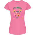 Fungi Magic Mushrooms Trippy LSD Womens Petite Cut T-Shirt Azalea