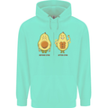 Funny Advacado Gym Bodybuilding Fitness Childrens Kids Hoodie Peppermint