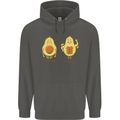 Funny Advacado Gym Bodybuilding Fitness Childrens Kids Hoodie Storm Grey