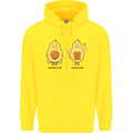 Funny Advacado Gym Bodybuilding Fitness Childrens Kids Hoodie Yellow