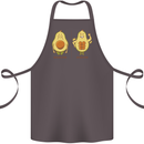 Funny Advacado Gym Bodybuilding Fitness Cotton Apron 100% Organic Dark Grey