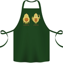 Funny Advacado Gym Bodybuilding Fitness Cotton Apron 100% Organic Forest Green