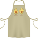 Funny Advacado Gym Bodybuilding Fitness Cotton Apron 100% Organic Khaki