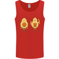Funny Advacado Gym Bodybuilding Fitness Mens Vest Tank Top Red