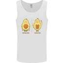Funny Advacado Gym Bodybuilding Fitness Mens Vest Tank Top White
