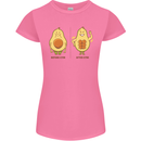 Funny Advacado Gym Bodybuilding Fitness Womens Petite Cut T-Shirt Azalea