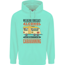 Funny Alcohol Caravanning Caravan Beer Mens 80% Cotton Hoodie Peppermint