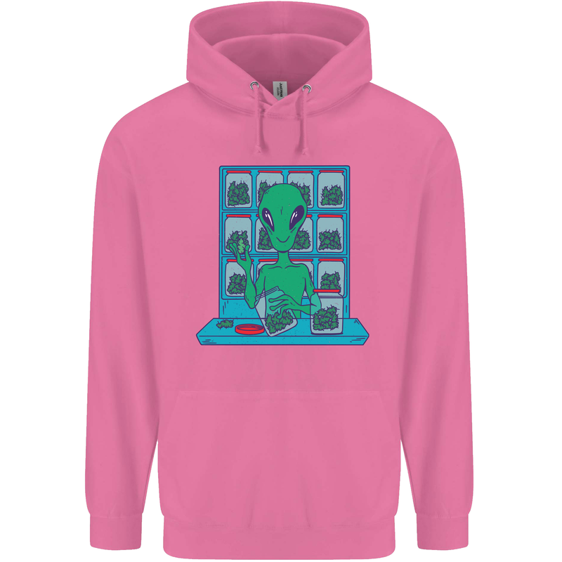 Funny Alien Drug Dealer Weed Childrens Kids Hoodie Azalea