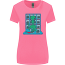 Funny Alien Drug Dealer Weed Womens Wider Cut T-Shirt Azalea