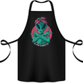 Funny Alien Gangster UFO 2Pac Rap Music Cotton Apron 100% Organic Black
