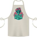 Funny Alien Gangster UFO 2Pac Rap Music Cotton Apron 100% Organic Natural