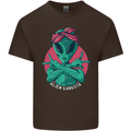 Funny Alien Gangster UFO 2Pac Rap Music Kids T-Shirt Childrens Chocolate