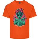 Funny Alien Gangster UFO 2Pac Rap Music Kids T-Shirt Childrens Orange