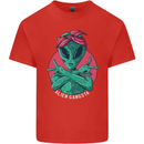 Funny Alien Gangster UFO 2Pac Rap Music Kids T-Shirt Childrens Red
