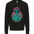 Funny Alien Gangster UFO 2Pac Rap Music Mens Sweatshirt Jumper Black