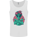 Funny Alien Gangster UFO 2Pac Rap Music Mens Vest Tank Top White
