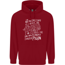 Funny Always Tired Fatigued Exhausted Pigeon Childrens Kids Hoodie Red