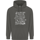 Funny Always Tired Fatigued Exhausted Pigeon Childrens Kids Hoodie Storm Grey