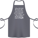 Funny Always Tired Fatigued Exhausted Pigeon Cotton Apron 100% Organic Steel