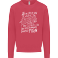 Funny Always Tired Fatigued Exhausted Pigeon Mens Sweatshirt Jumper Heliconia