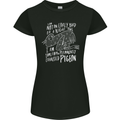Funny Always Tired Fatigued Exhausted Pigeon Womens Petite Cut T-Shirt Black