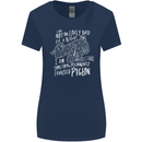 Funny Always Tired Fatigued Exhausted Pigeon Womens Wider Cut T-Shirt Navy Blue