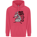 Funny Anxious Rat Anxiety Childrens Kids Hoodie Heliconia