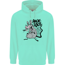 Funny Anxious Rat Anxiety Childrens Kids Hoodie Peppermint