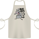 Funny Anxious Rat Anxiety Cotton Apron 100% Organic Natural
