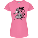 Funny Anxious Rat Anxiety Womens Petite Cut T-Shirt Azalea