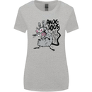 Funny Anxious Rat Anxiety Womens Wider Cut T-Shirt Sports Grey