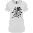 Funny Anxious Rat Anxiety Womens Wider Cut T-Shirt White