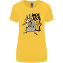 Funny Anxious Rat Anxiety Womens Wider Cut T-Shirt Yellow