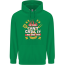 Funny BBQ If Dad Cant Grill It No One Can Childrens Kids Hoodie Irish Green