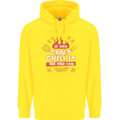 Funny BBQ If Dad Cant Grill It No One Can Childrens Kids Hoodie Yellow