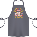 Funny BBQ If Dad Cant Grill It No One Can Cotton Apron 100% Organic Steel