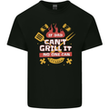 Funny BBQ If Dad Cant Grill It No One Can Kids T-Shirt Childrens Black