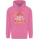 Funny BBQ If Dad Cant Grill It No One Can Mens 80% Cotton Hoodie Azelea